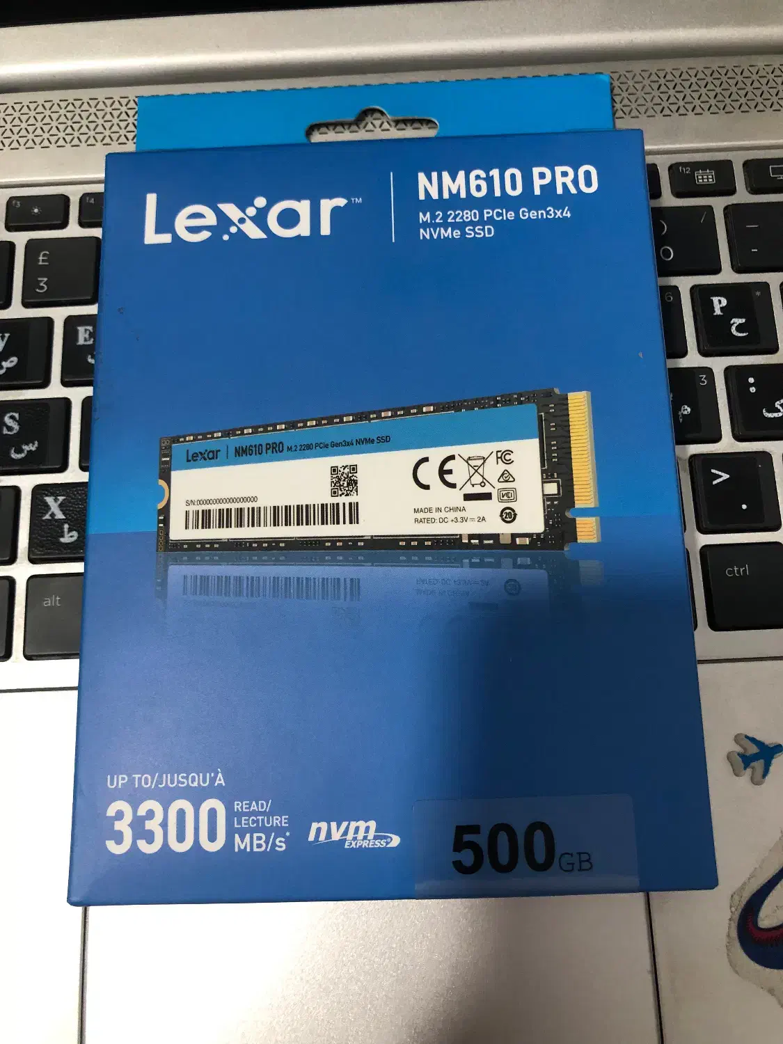 هارد SSD NVMe Lexar 500GB|قطعات و لوازم جانبی رایانه|بوشهر, |دیوار