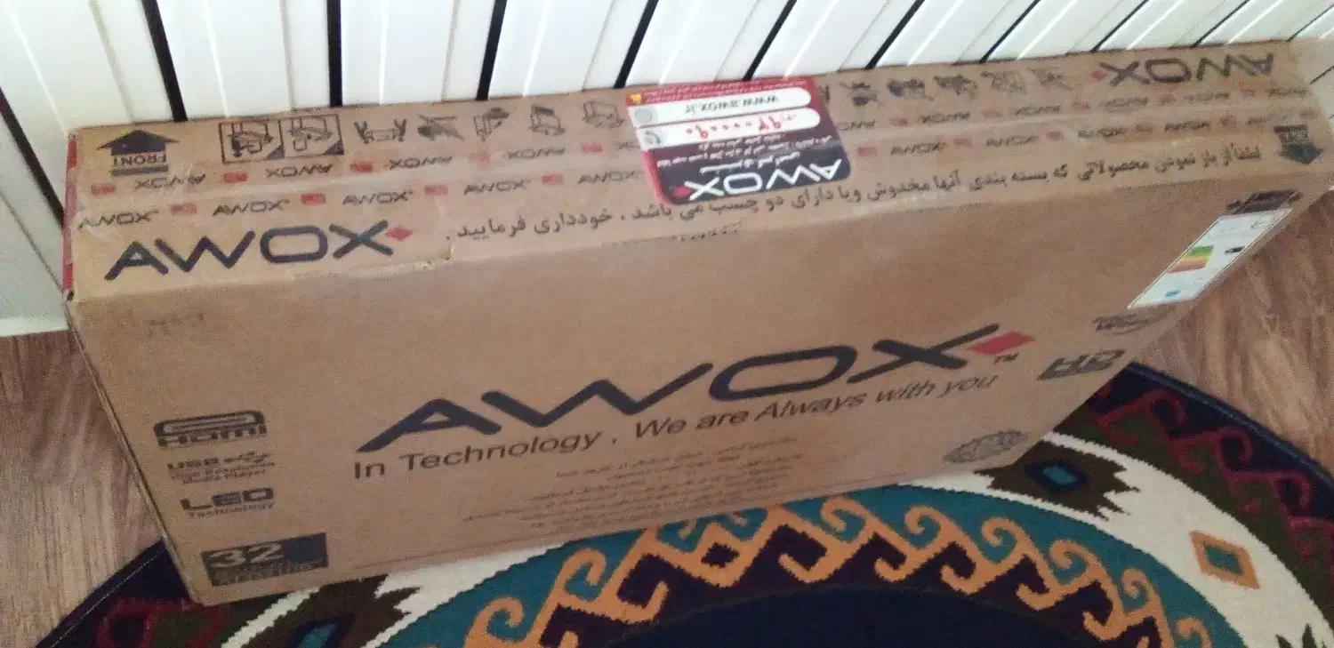 تلوزیون هوشمند ۳۲اینچ آواکس|تلویزیون و پروژکتور|آزادشهر, |دیوار