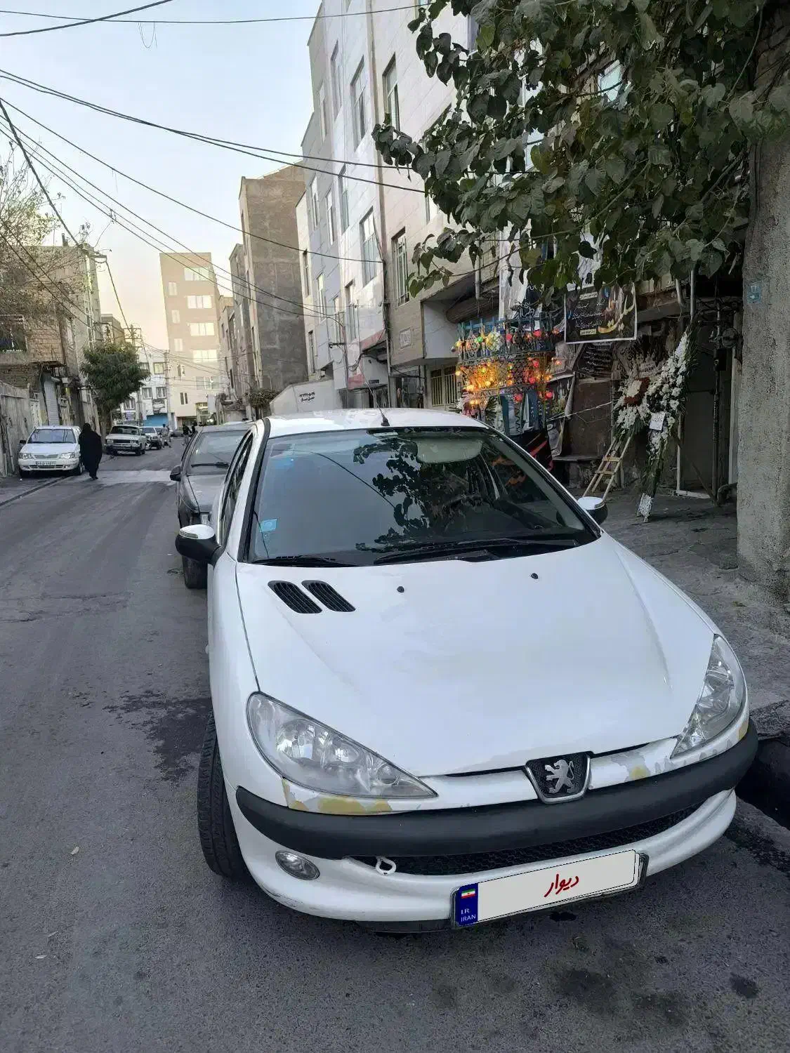 206 sd v8 مدل 93 تک برگ|خودرو سواری و وانت|تهران, دربند|دیوار