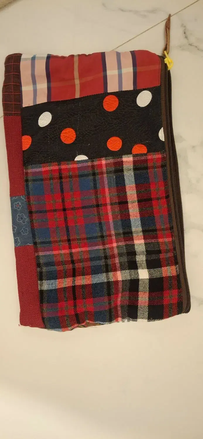 کیف لوازم دم دستی چهل تیکه با آستر و زیپ دار|کیف، کفش، کمربند|ساری, |دیوار