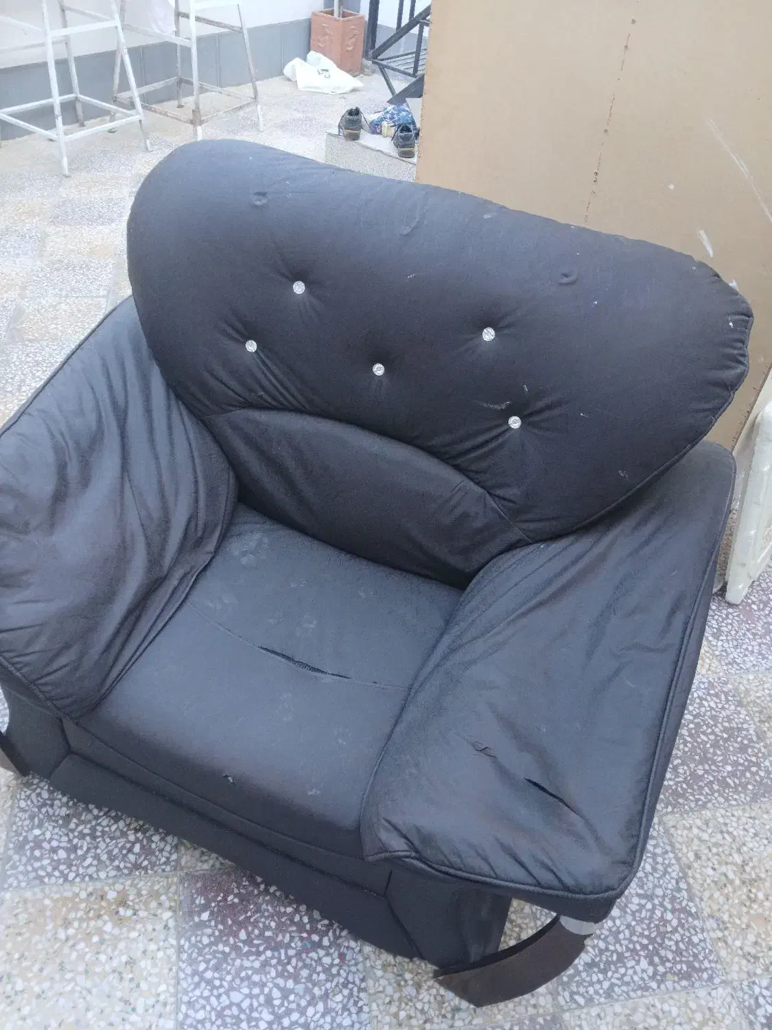 کمد بچه تمام mdf و مبل چرم تک نفره|اسباب و اثاث بچه|بهبهان, |دیوار