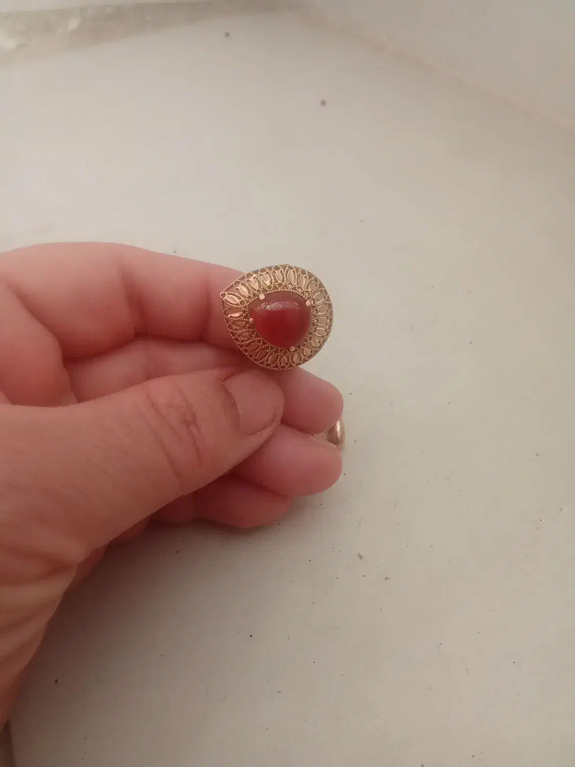 انگشتر طلا|جواهرات|ملکشاهی, |دیوار