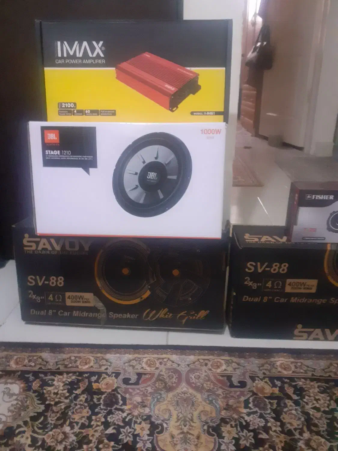 سیستم سنگین نونو باکارتن|قطعات یدکی و لوازم جانبی|محمدشهر, شهرک پیام (مهرالبرز)|دیوار