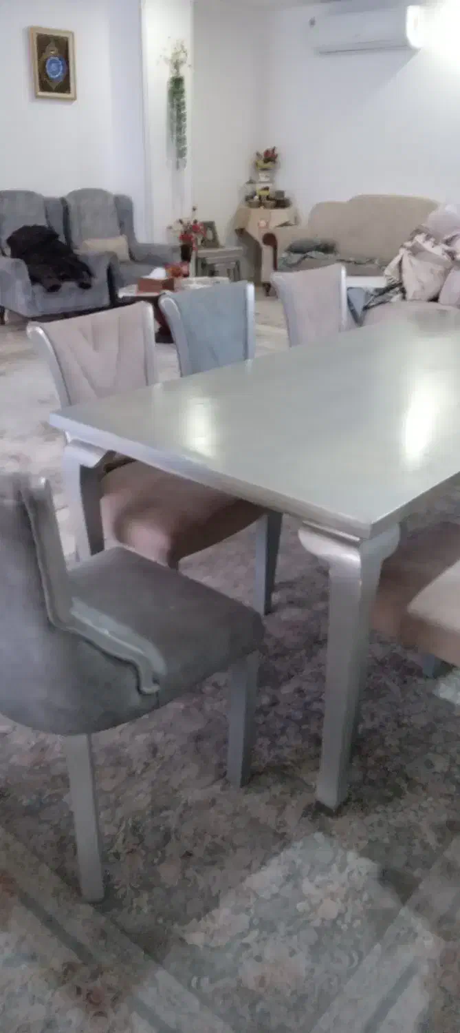 میز نهار خوری ۸ نفره|میز و صندلی غذاخوری|رشت, خمیران زاهدان|دیوار