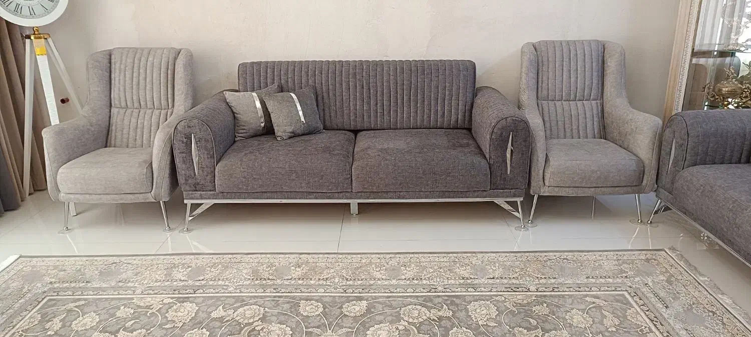 مبل هشت نفره نو|مبلمان خانگی و میز عسلی|بهار, |دیوار