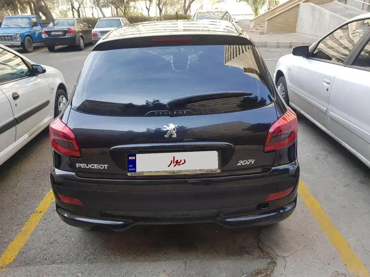 پژو ۲۰۷ سال 1401سقف فلز|خودرو سواری و وانت|تهران, اکباتان|دیوار
