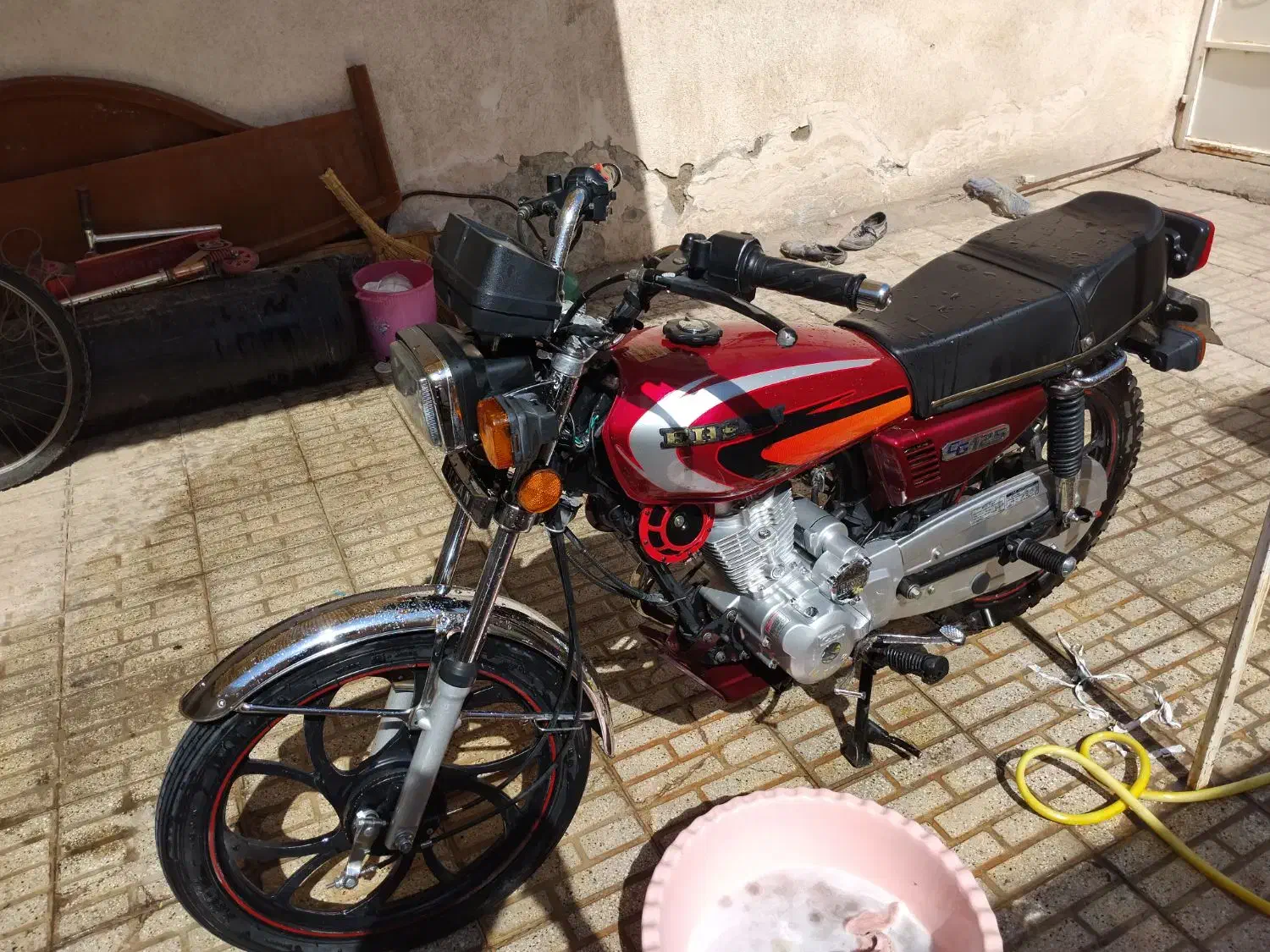 متور۱۲۵مدل۹۵ خیلی خوب|موتورسیکلت|کاشمر, |دیوار