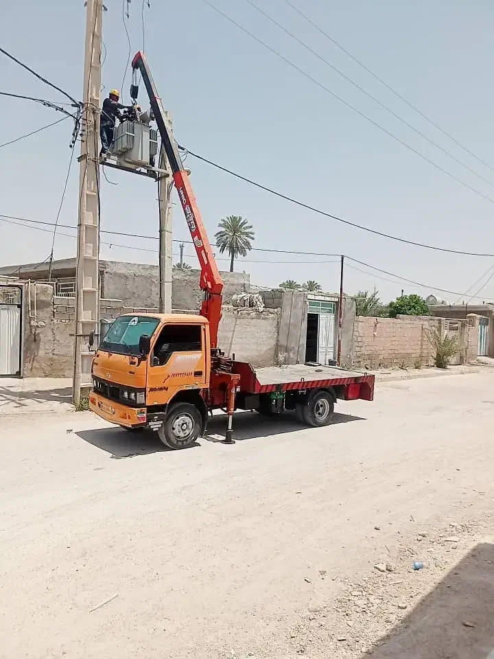 فروش فوری. جرثقیل تخفیف جزئی پای معامله|خودرو سنگین|داراب, |دیوار