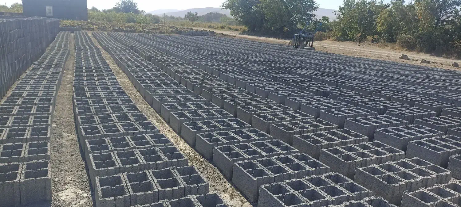 تولید انواع بلوک 20در40و15در40ساختمانی وباغی|مصالح و تجهیزات ساختمان|ملایر, |دیوار