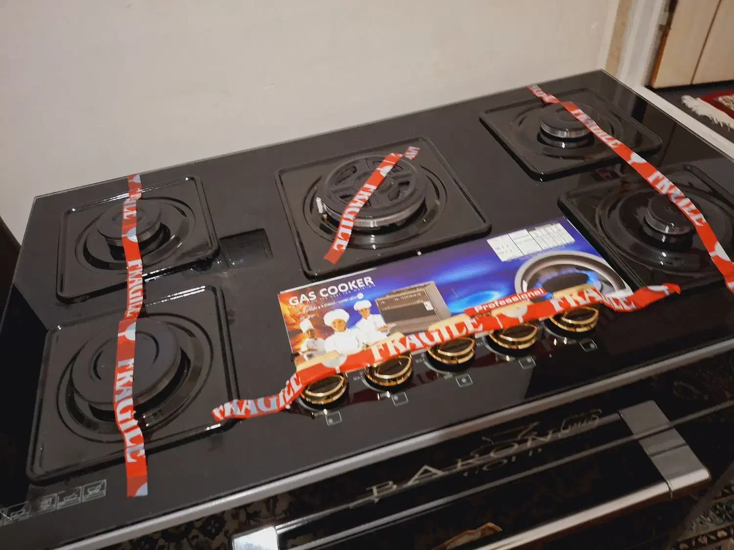 اجاق گاز پنج شعله اکبند اکبند|اجاق گاز و لوازم برقی پخت‌وپز|پلدختر, |دیوار