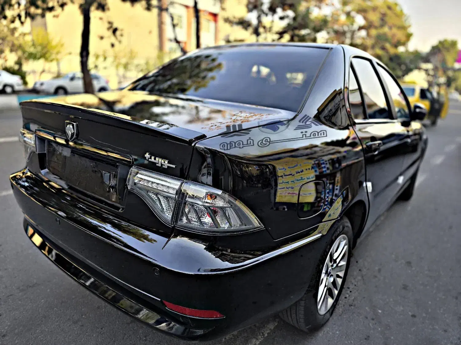 سمند سورن پلاس رنگ مشکی XU7 موتور جدید صفر خشک|خودرو سواری و وانت|تهران, مرزداران|دیوار