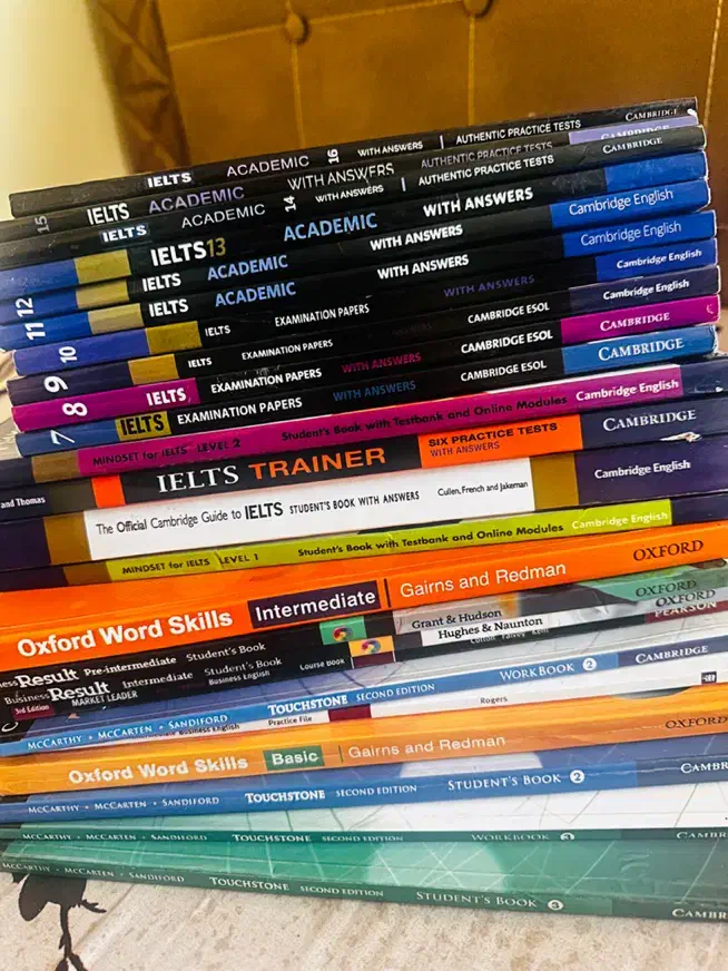 کتاب های آزمون آیلتس|کتاب و مجله آموزشی|تهران, منیریه|دیوار