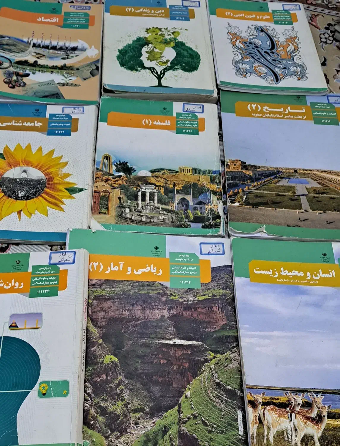 کتاب های یازدهم انسانی|لوازم التحریر|تهران, جیحون|دیوار