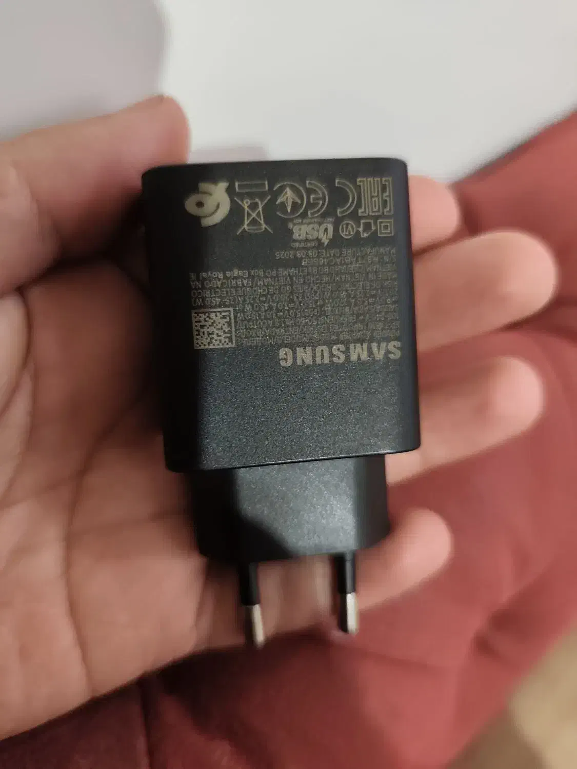 شارژر ۴۵ وات اصلی|لوازم جانبی موبایل و تبلت|رباطکریم, نصیرشهر|دیوار