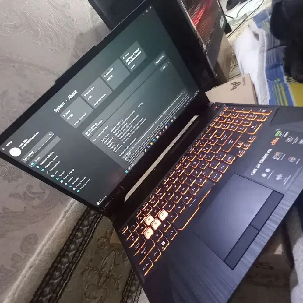 لپتاپ گیمینگ a15 asus|رایانه همراه|تهران, جردن|دیوار