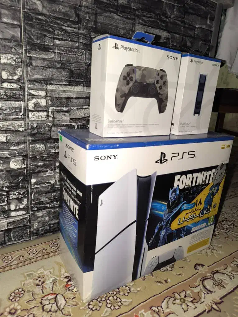ps5 اسلیم فول آپشن|کنسول، بازی ویدئویی و آنلاین|فولادشهر, A4|دیوار