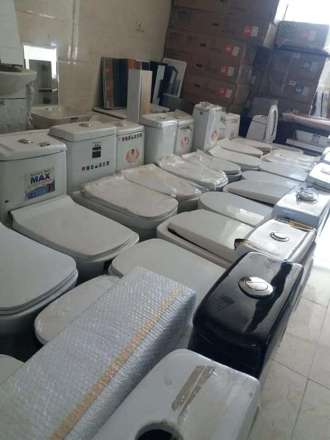 توالت فرنگی خروجی ۱۱۰|لوازم سرویس بهداشتی|اصفهان, ولدان|دیوار