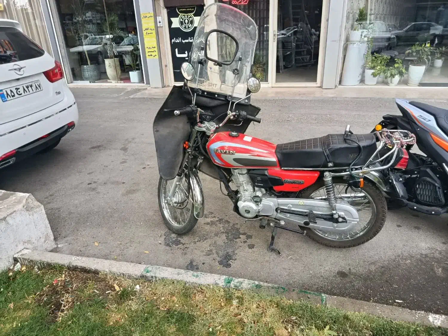 موتور 125 ساوین|موتورسیکلت|زنجان, |دیوار