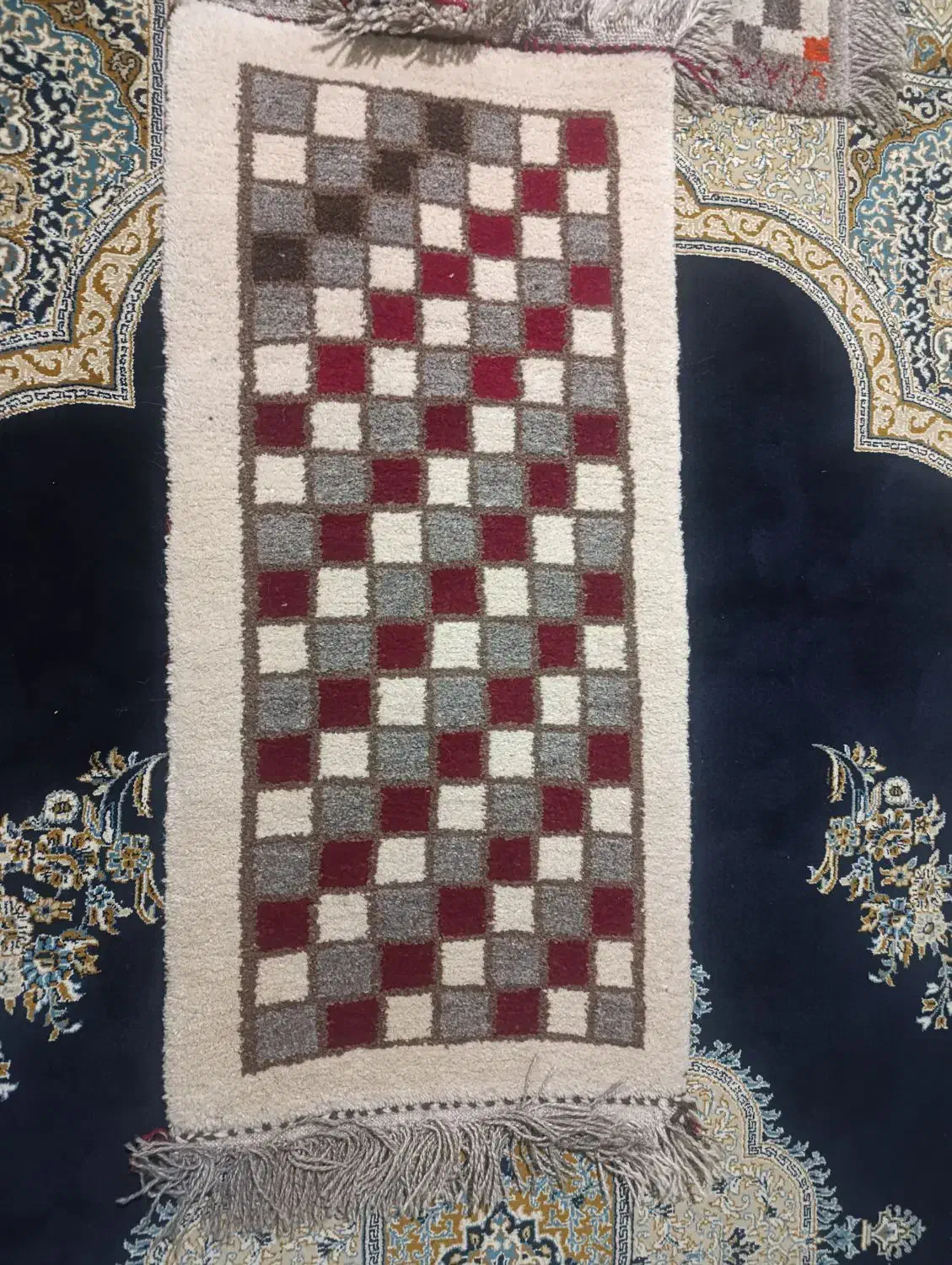 فروش قالیچه قشقایی|فرش|سمیرم, |دیوار