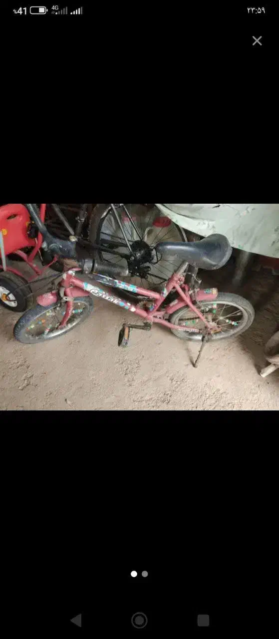 دوچرخه اساک ۱۶ نیاز به تعمیر|دوچرخه، اسکیت، اسکوتر|آبکوه, |دیوار