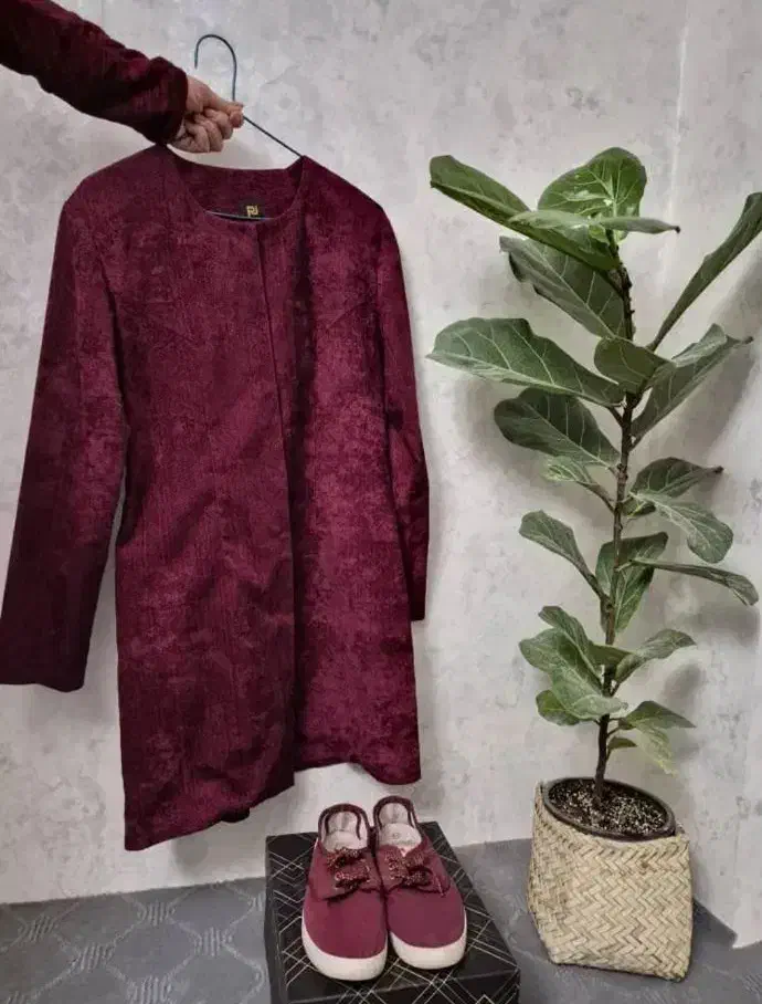 مانتو زرشکی|لباس|ارومیه, |دیوار