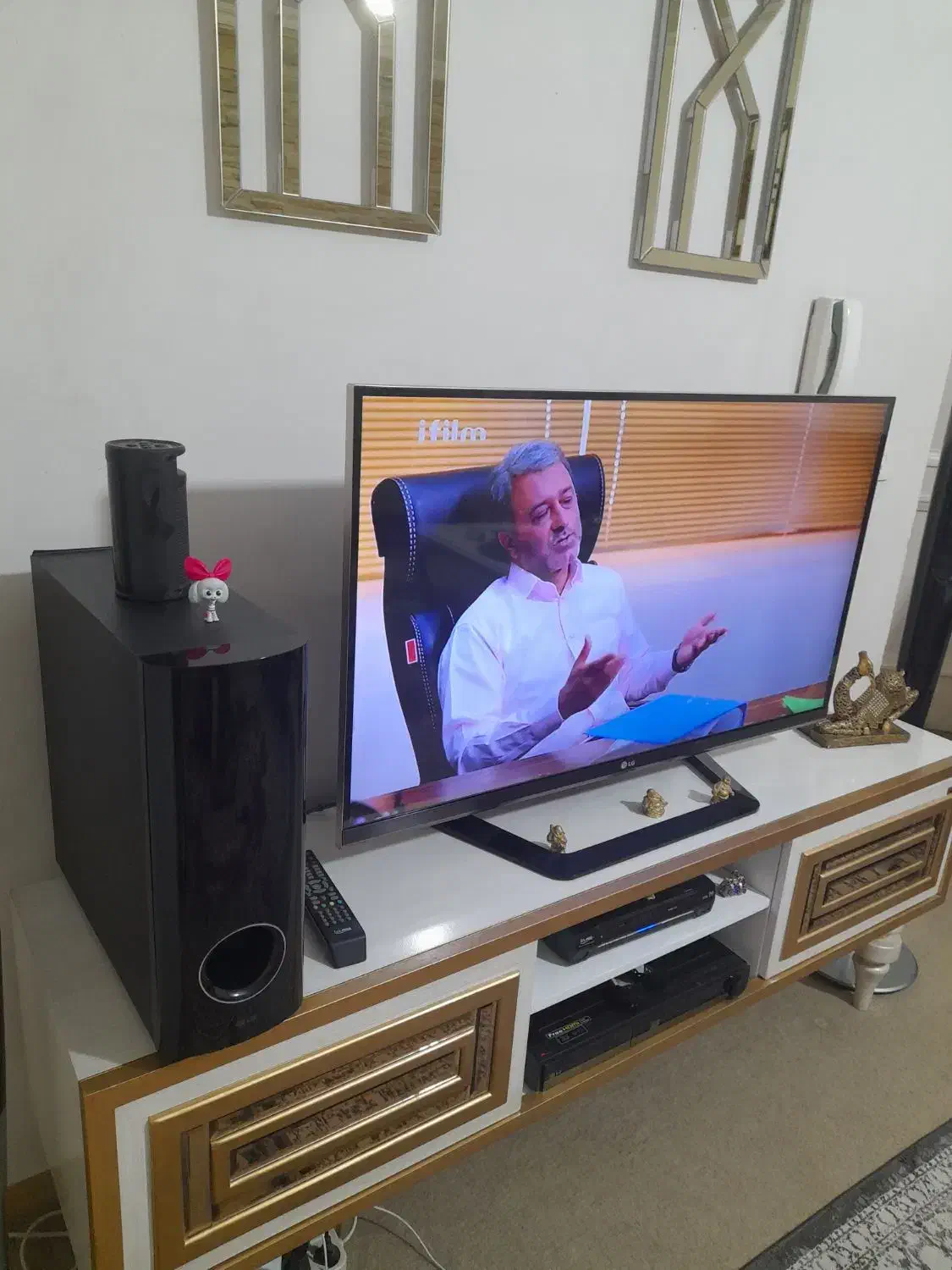 میز تی وی همره کنسول وآینده ست|بوفه، ویترین، کنسول|ملارد, |دیوار