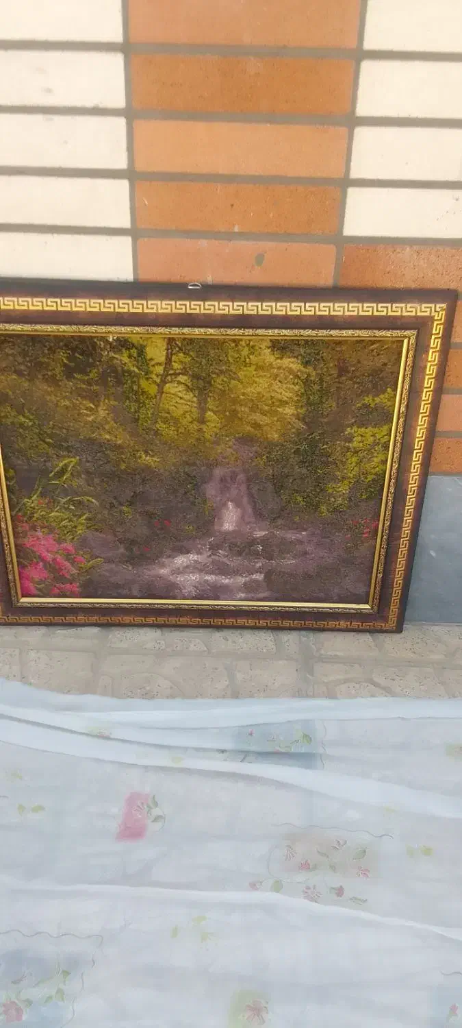 تابلو فرش دست بافت|تابلو فرش|شهرکرد, |دیوار