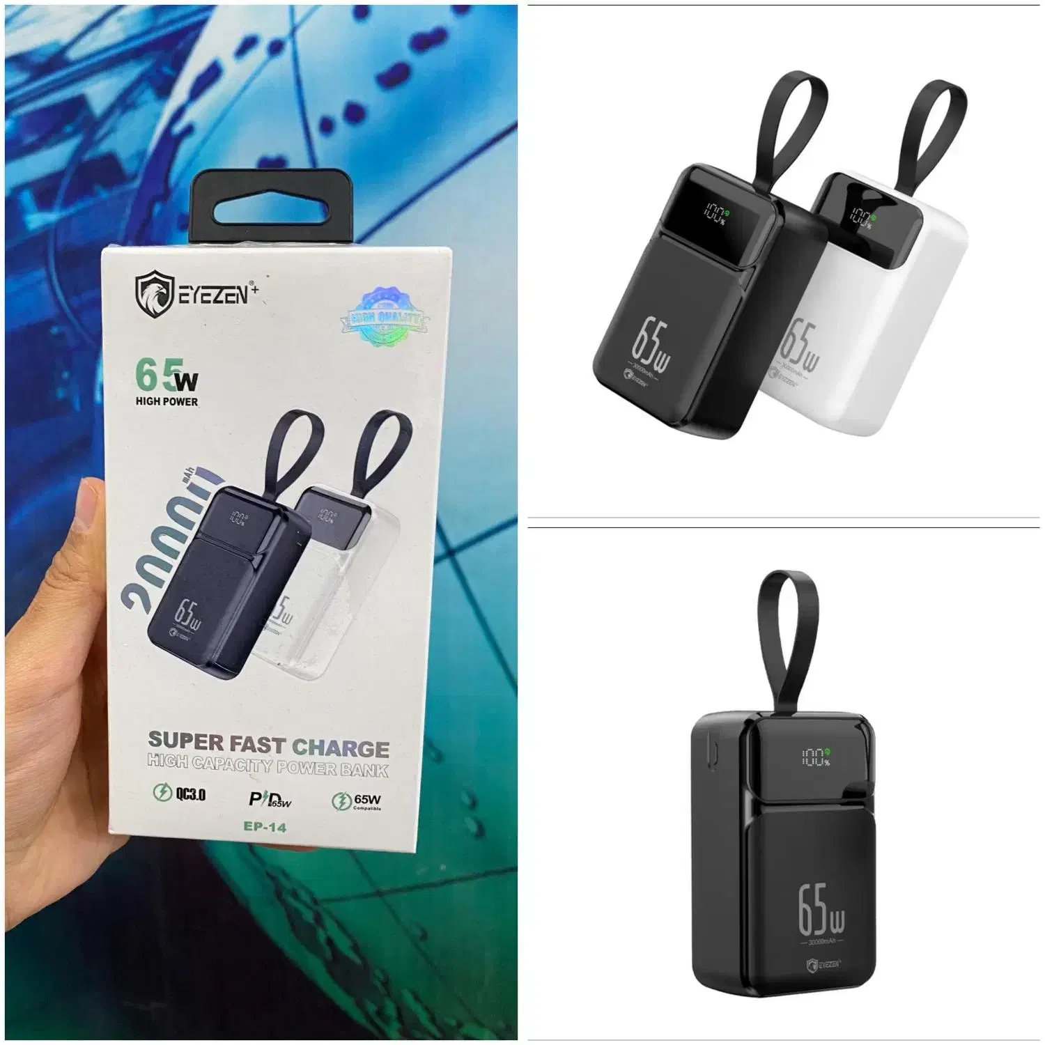 پاوربانک سوپر فست Eyzen|لوازم جانبی موبایل و تبلت|فولادشهر, B5|دیوار