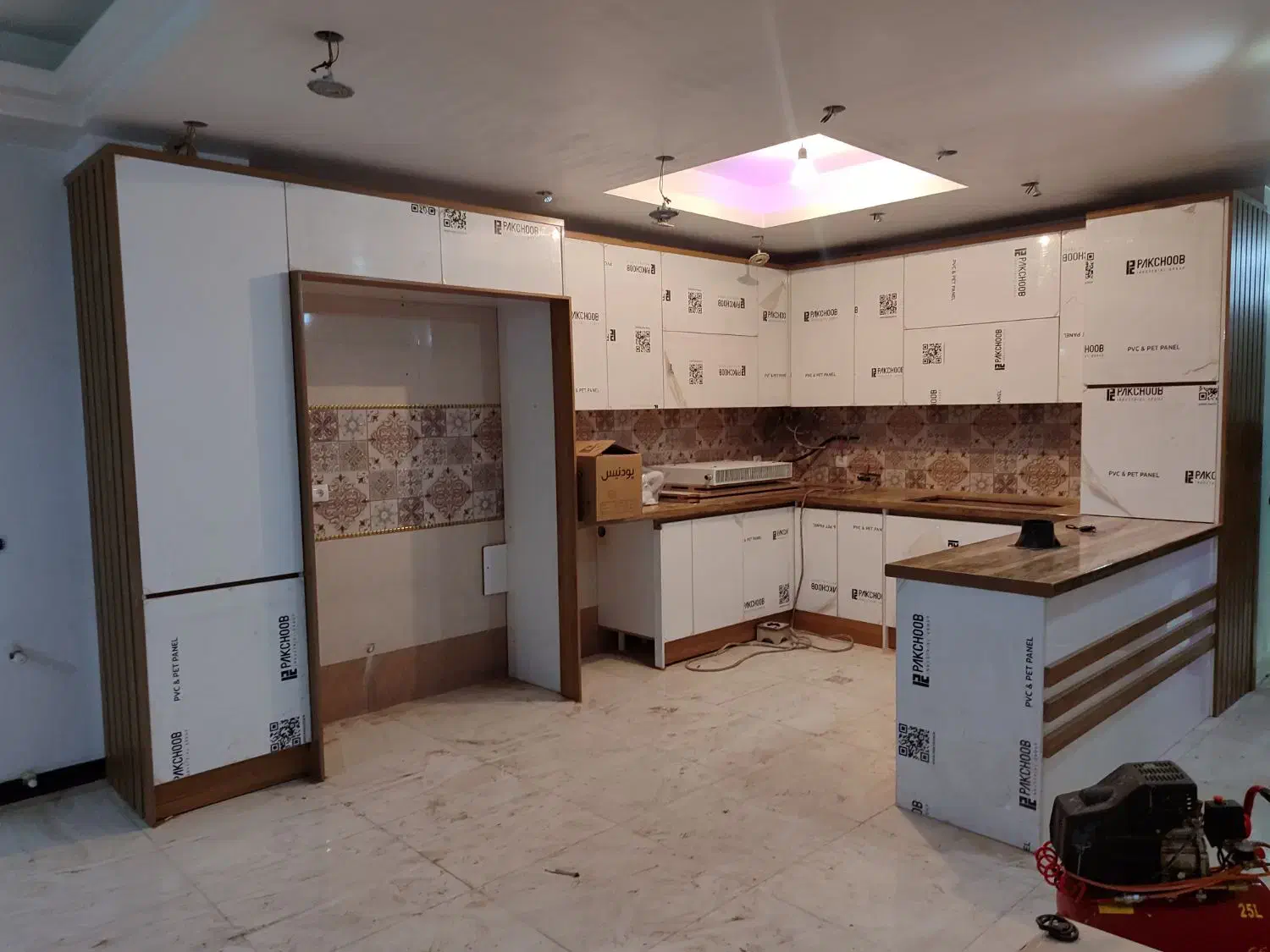 کابینت MDF و های‌گلاس با گارانتی 5 ساله|مصالح و تجهیزات ساختمان|تهران, صادقیه|دیوار