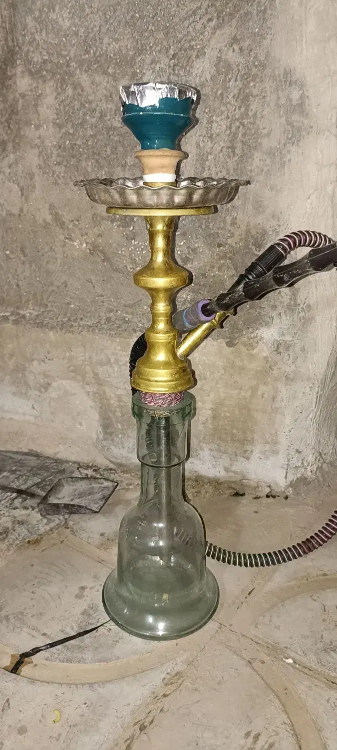 قلیان برنجی درحد نو|زیورآلات و اکسسوری|هندمینی, |دیوار