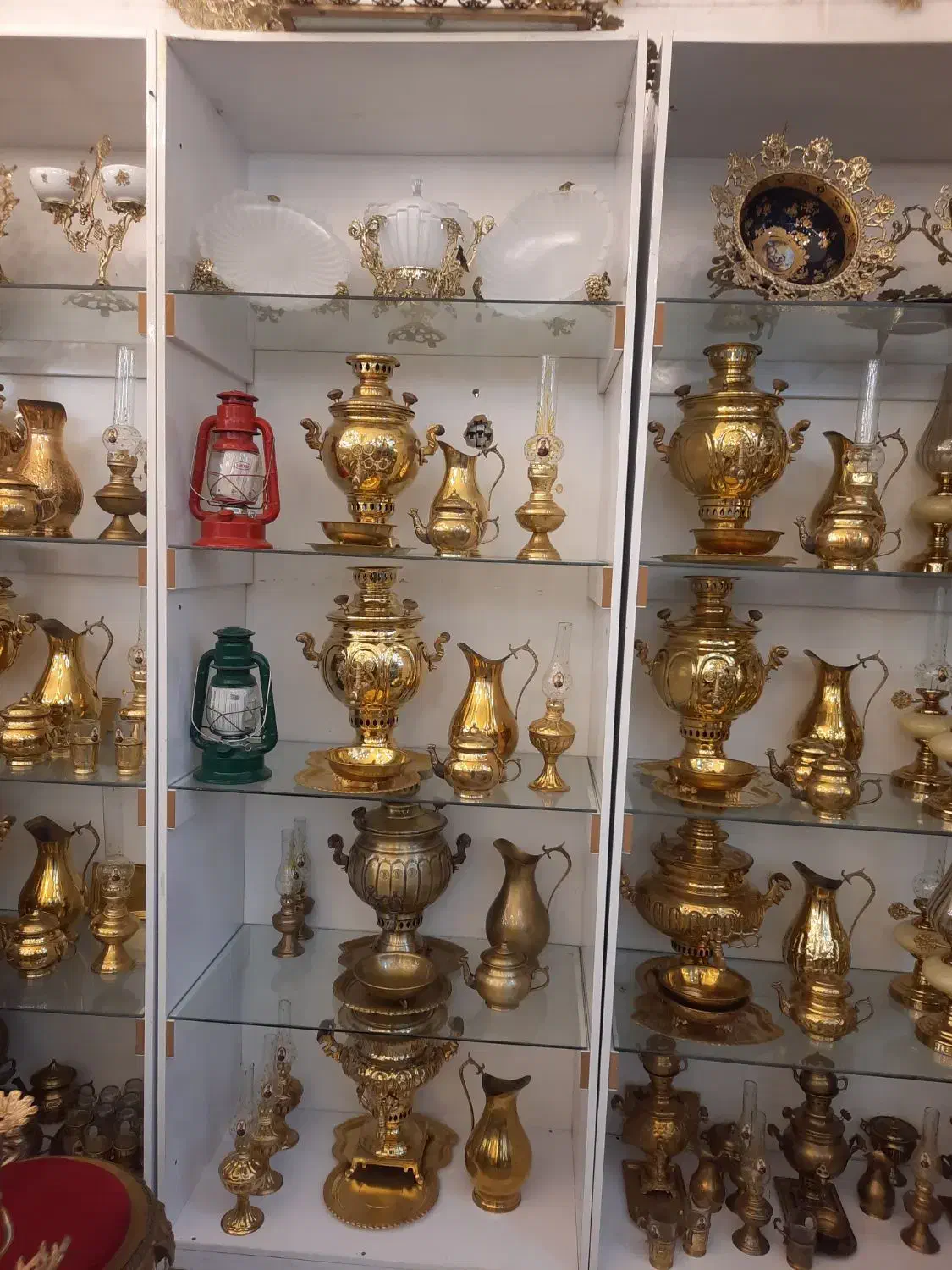 سماور برنجی وبرنزی|سماور، چای‌ساز، قهوه‌ساز|کرمانشاه, |دیوار