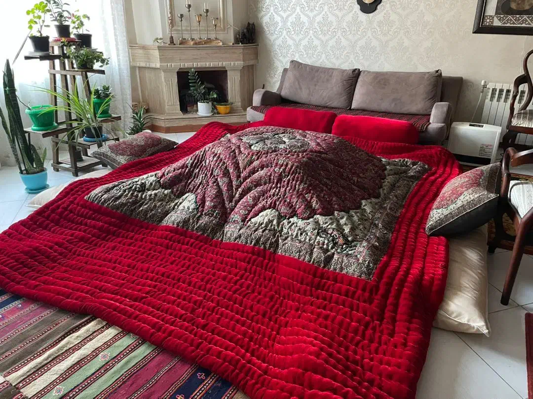 لحاف کرسی|رختخواب، بالش، پتو|مشهد, خرمشهر|دیوار