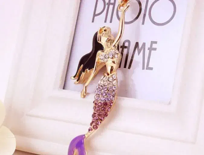 گردنبند رومانتویی پری دریایی سایت آمازون|بدلیجات|بوشهر, |دیوار