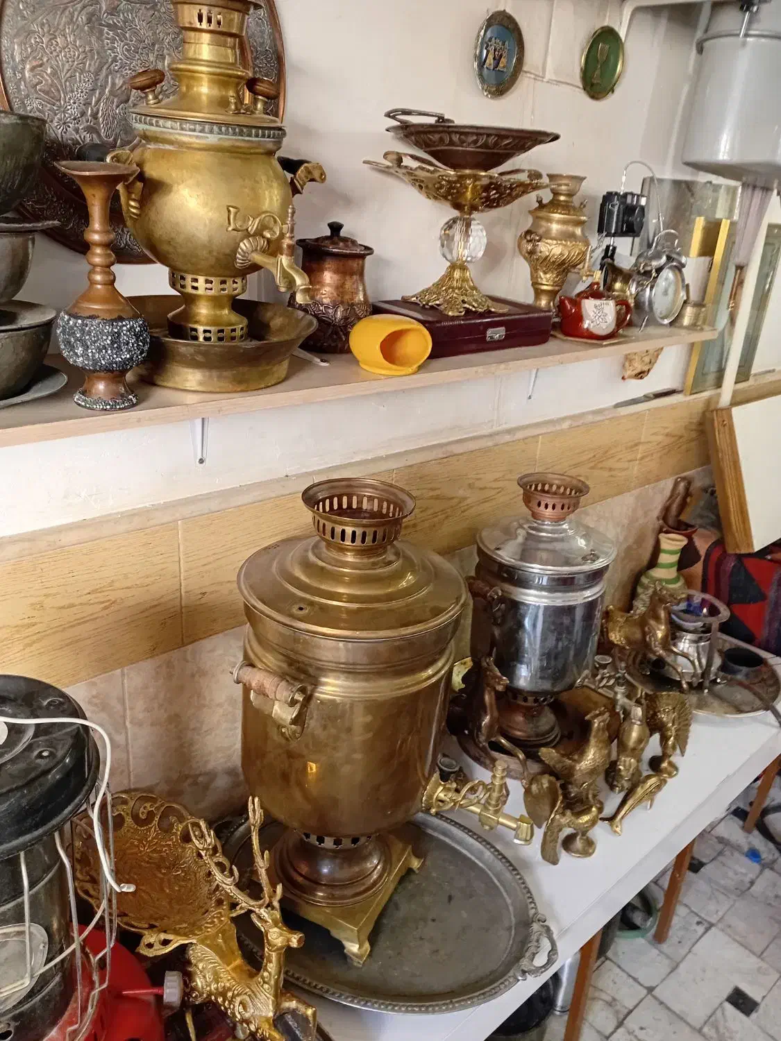 سماور 20لیتری زغالی|سماور، چای‌ساز، قهوه‌ساز|قم, شهرک مهدیه (مدرس)|دیوار