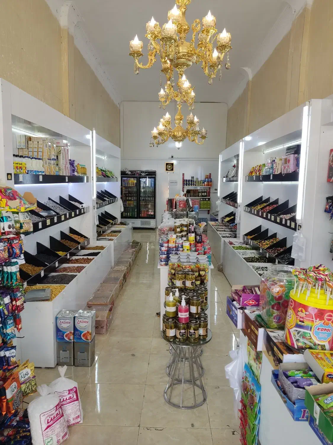 لوستر سلطنتی دو طبقه نصف قیمت کارخانه|لوستر و چراغ آویز|زابل, |دیوار