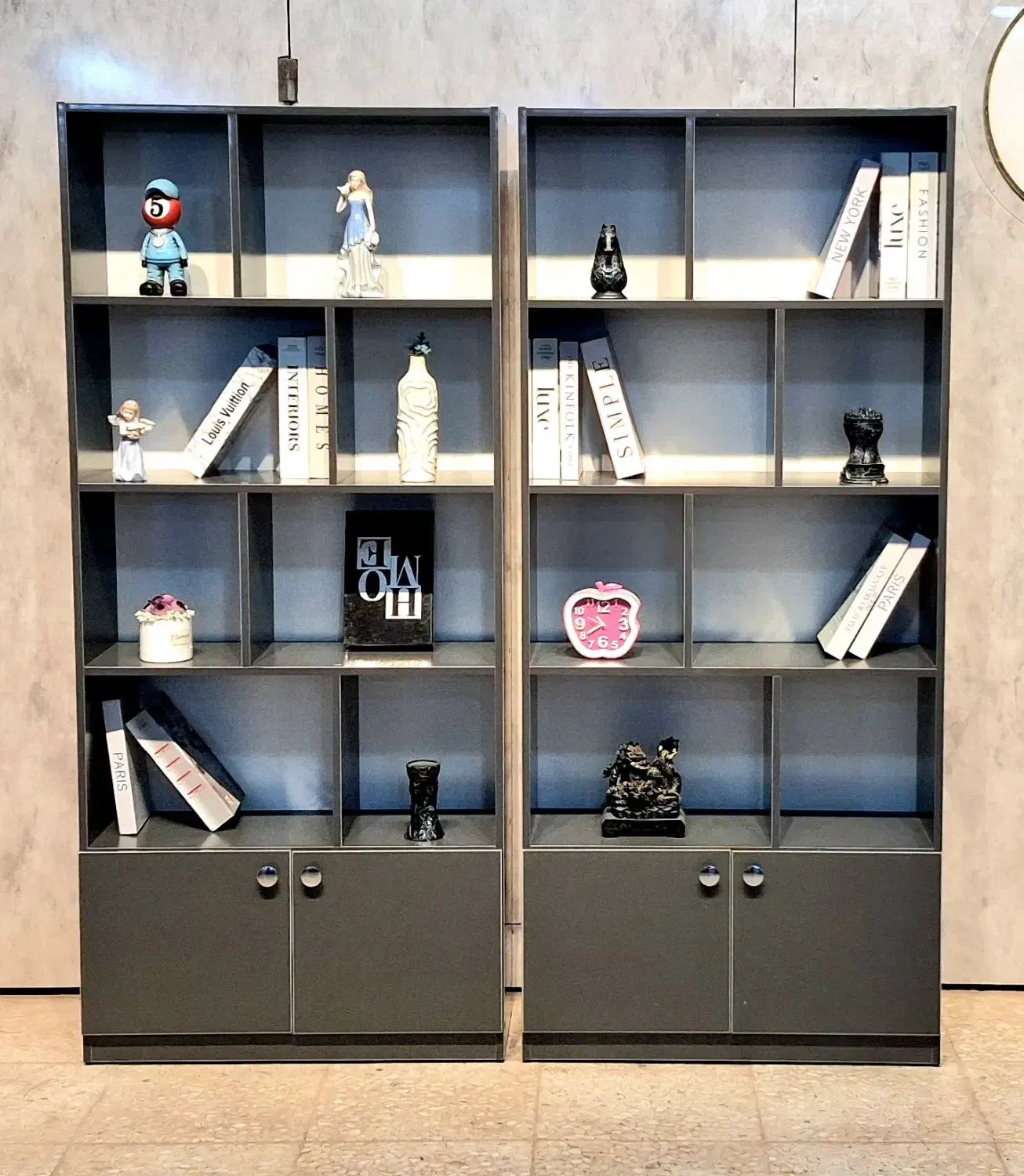 کتابخانه مدل حلما|کتابخانه، شلف، قفسه‌های دیواری|چهاردانگه (تهران), |دیوار