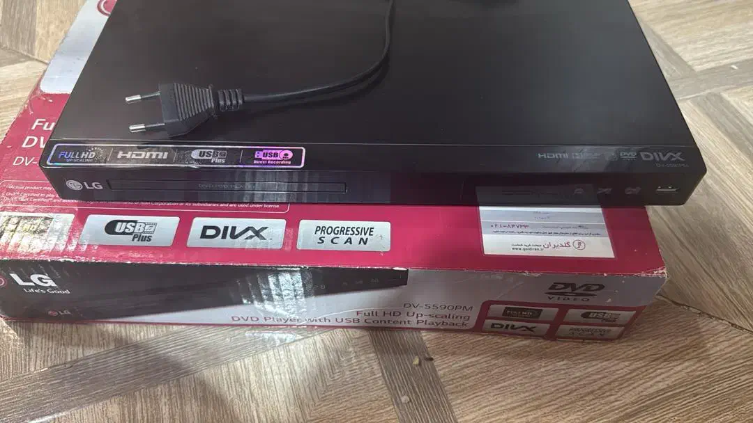 دی وی دی پلیر ال جی فلش خور|پخشکننده DVD و ویدیو|همدان, |دیوار