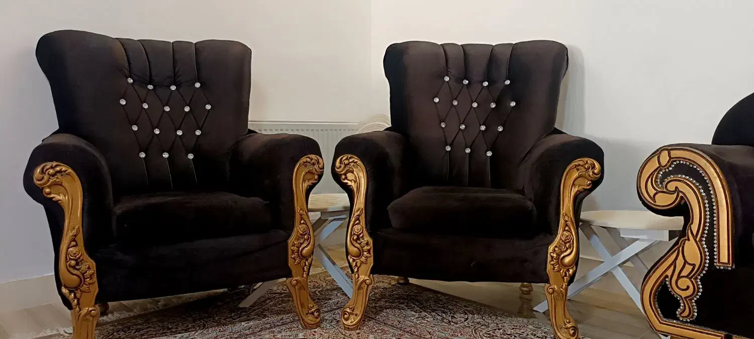 مبل راحتی کلاسیک (دسته 2)|مبلمان خانگی و میز عسلی|هشتگرد, ینگی امام|دیوار