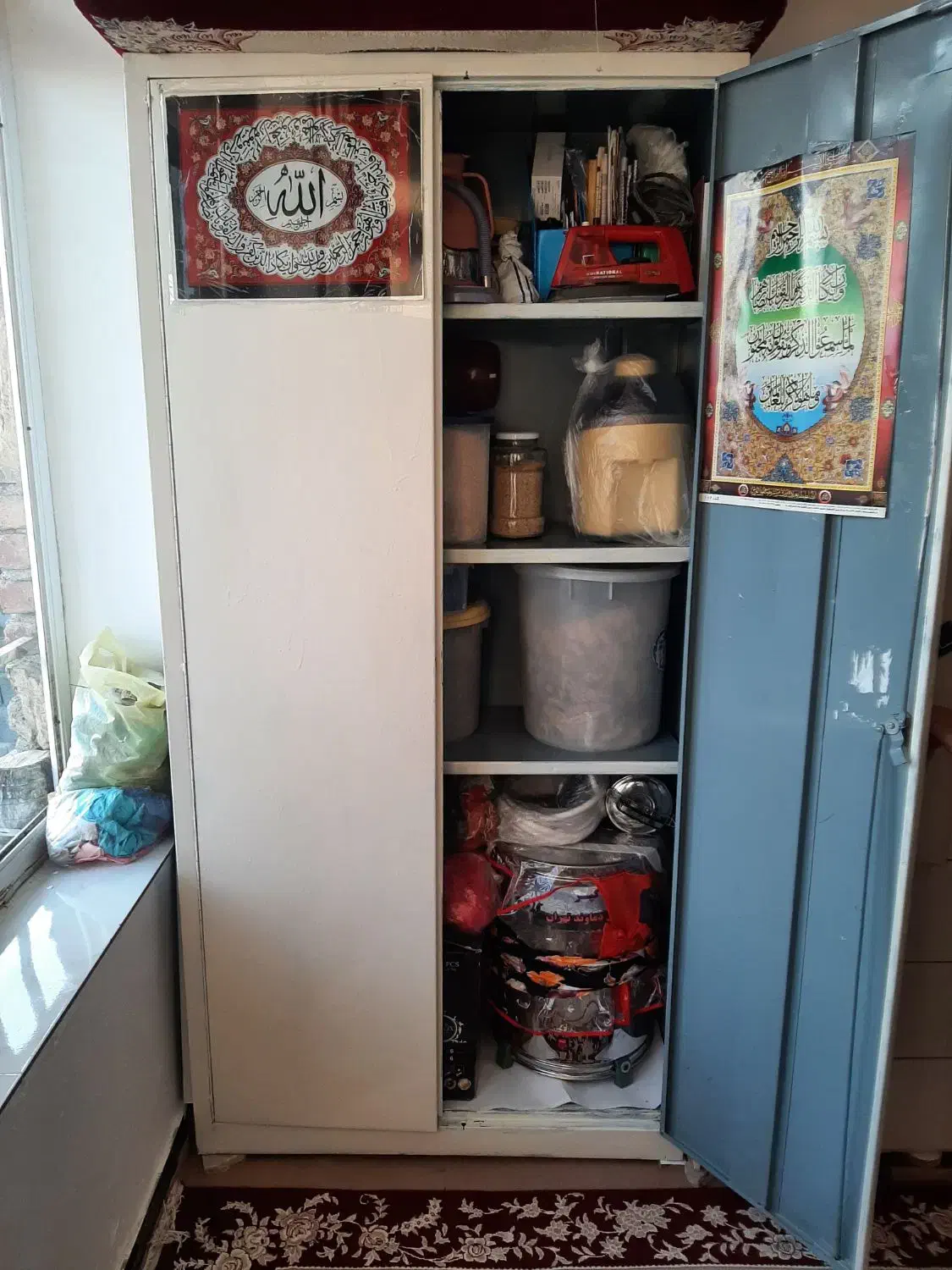 کمد کتابخانه|کتابخانه، شلف، قفسه‌های دیواری|روانسر, |دیوار