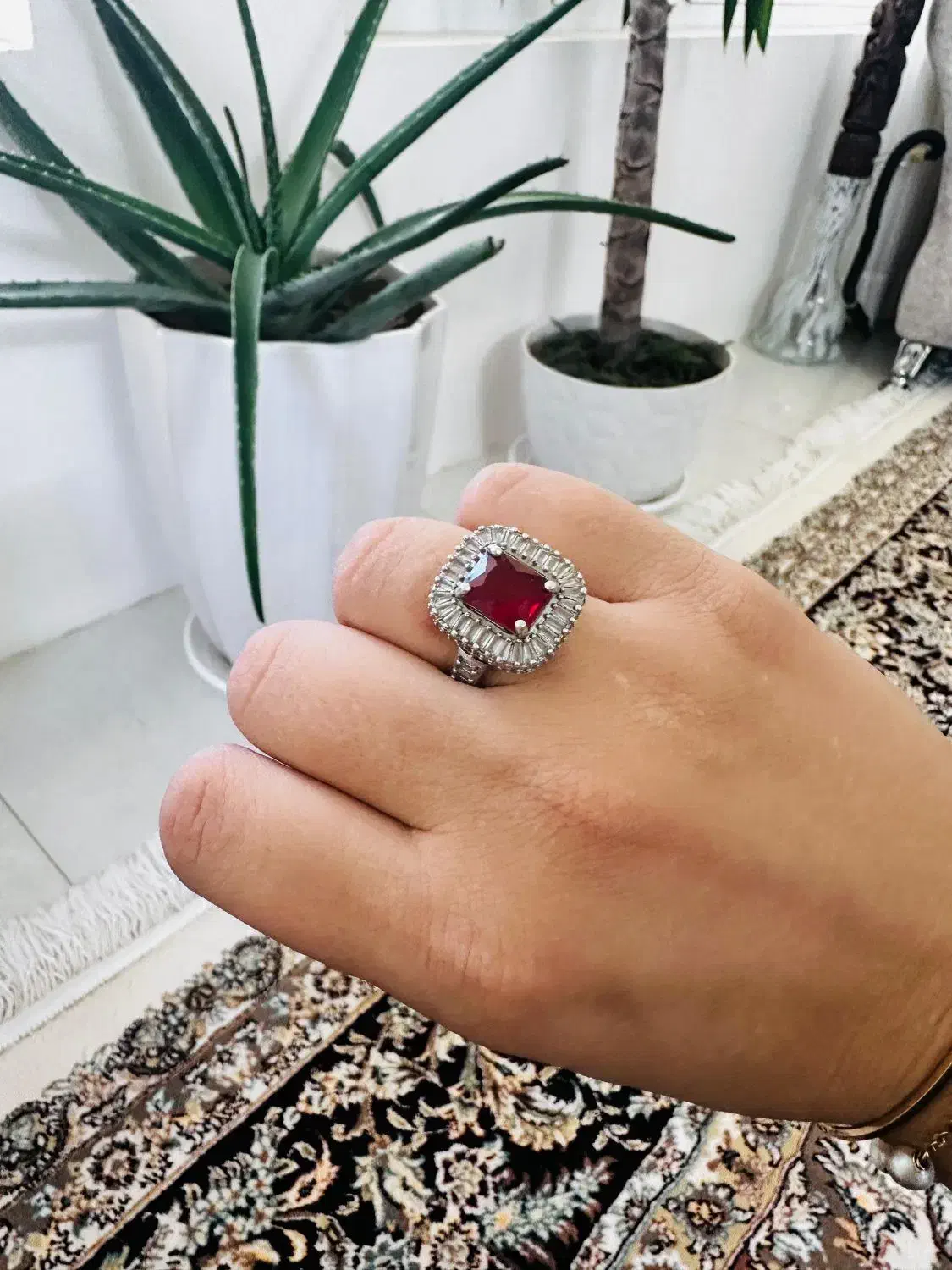 فروش، انگشتر نقره|جواهرات|کاشان, راوند|دیوار