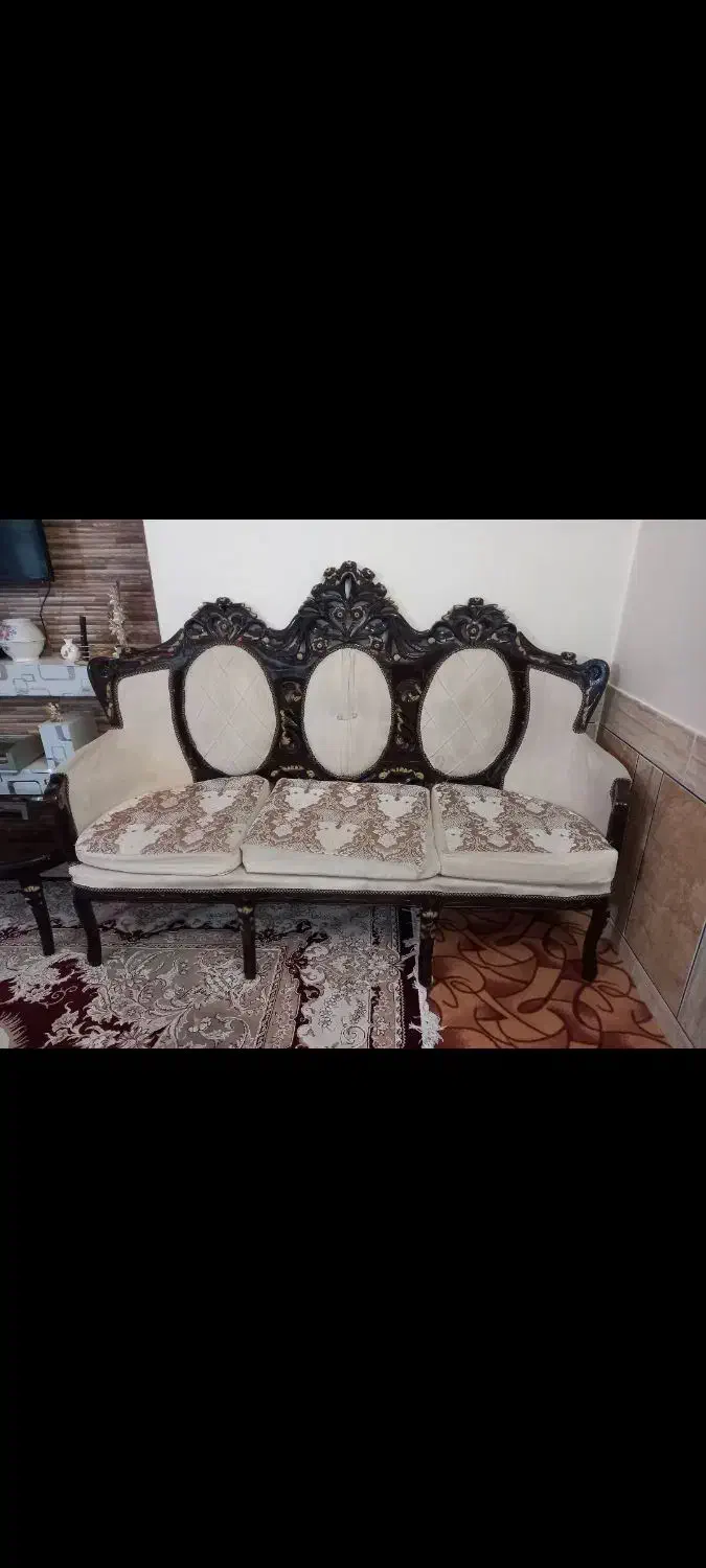 مبل سلطنتی مناسب برای باغ و ویلا|مبلمان خانگی و میز عسلی|فلاورجان, |دیوار