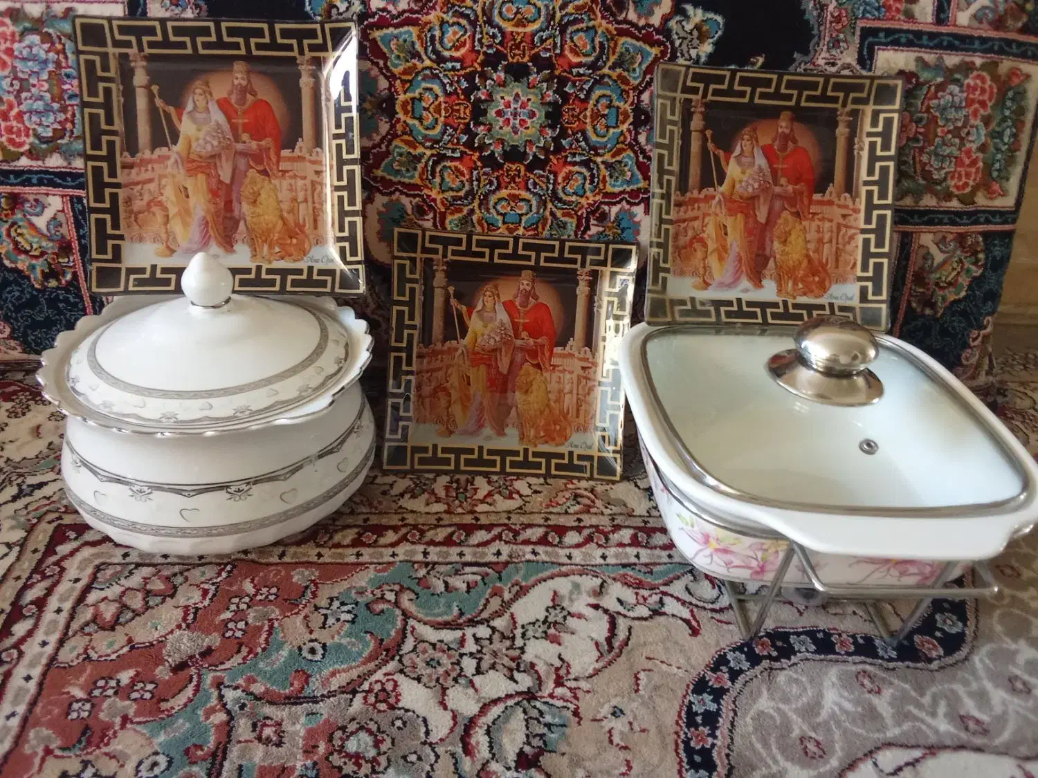 سوفله خوری وسوپ خوری و ظرف کورش بزرگ|ظروف سرو و پذیرایی|سبزوار, زینبیه|دیوار