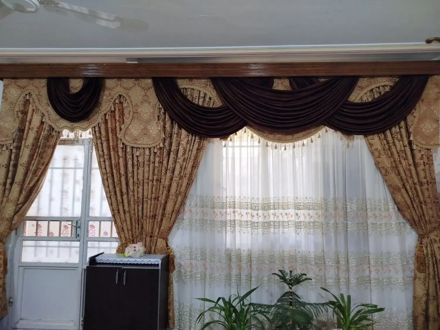 پرده پذیرایی|پرده، رانر، رومیزی|تربتحیدریه, بالا ولایت|دیوار