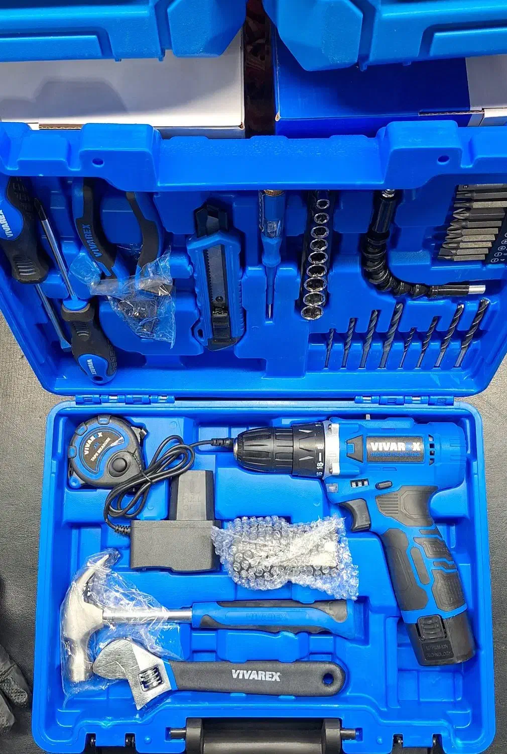 کیت  دریل شارژی 12 ولت 40 پارچه ویوارکس|ابزارآلات|اصفهان, توپخانه ارتش|دیوار