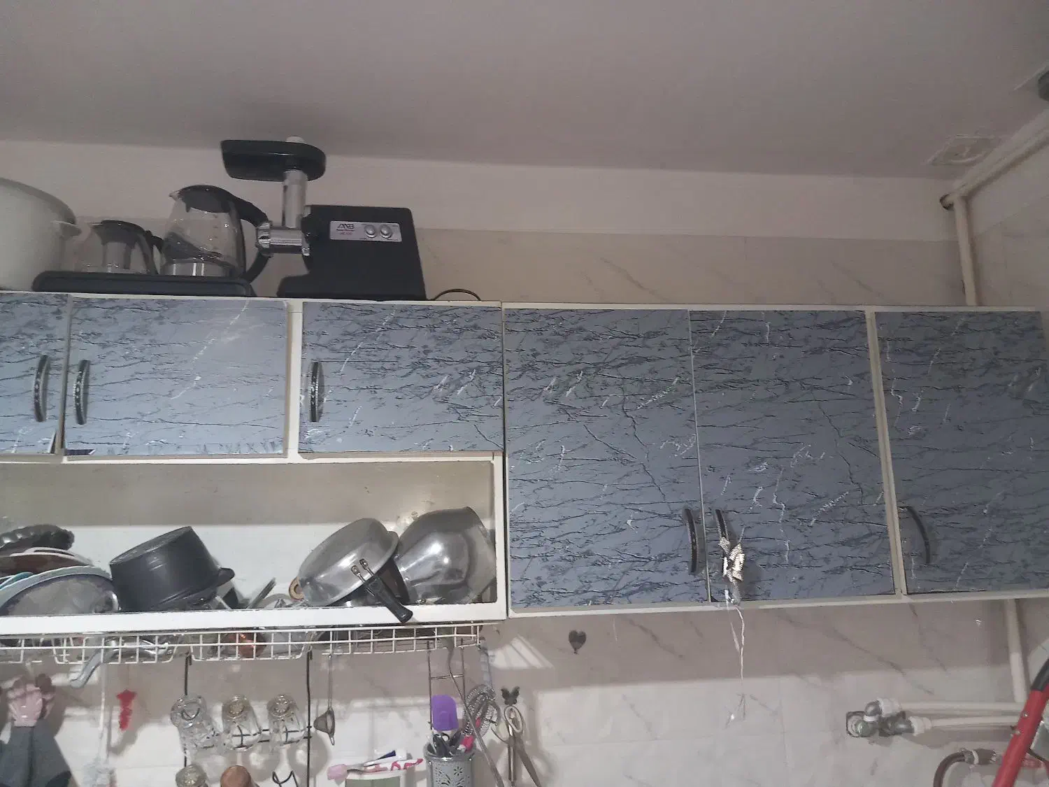 کابینت ابچکن|آب‌چکان و نظم‌دهنده ظروف|نهاوند, |دیوار