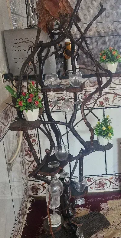 درختچه|گل مصنوعی|گنبد کاووس, |دیوار