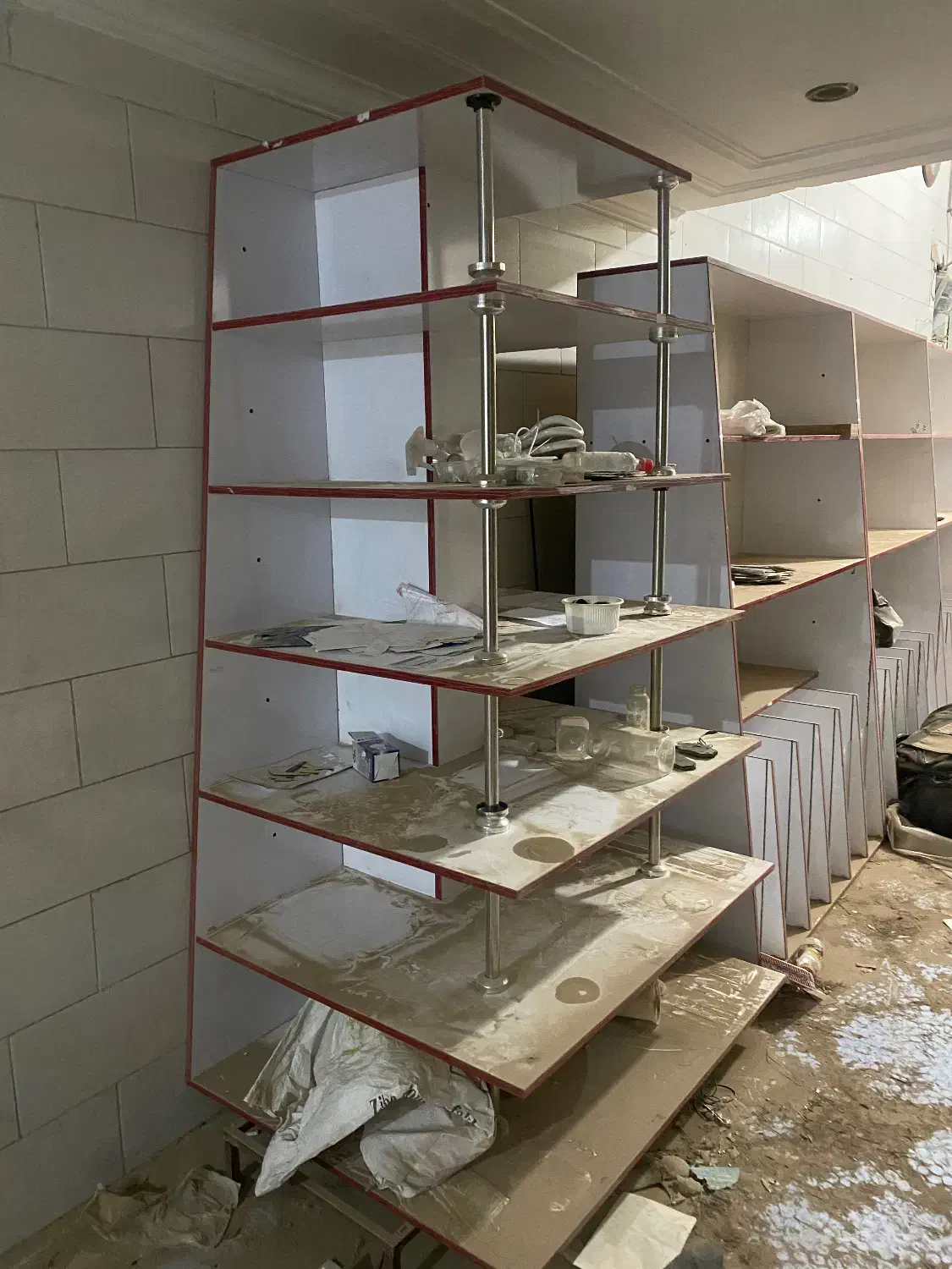 قفسه فروشگاهی جنس لترون درجه یک|فروشگاه و مغازه|یزد, |دیوار