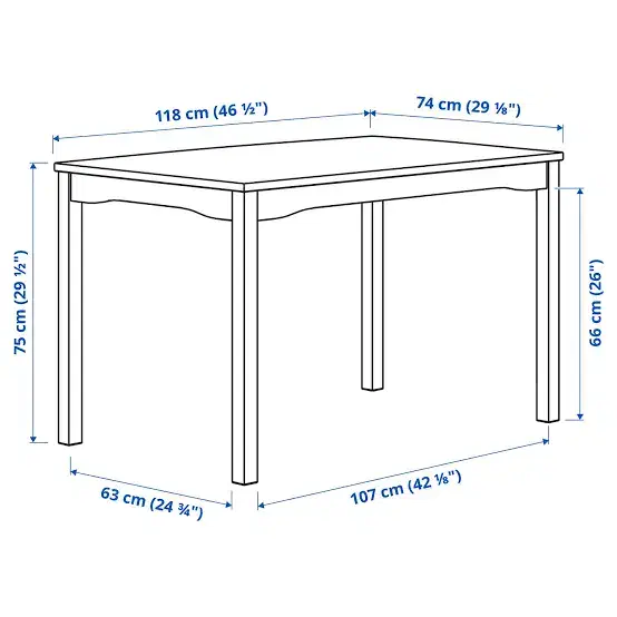میز و صندلی ایکیا ikea|میز و صندلی غذاخوری|کرج, کلاک پایین|دیوار