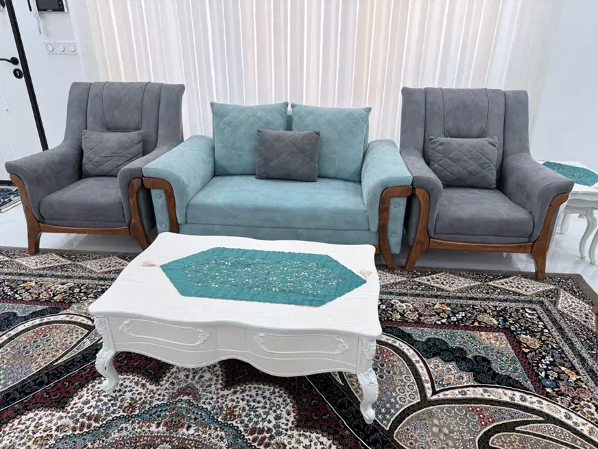 مبل هفت نفره|مبلمان خانگی و میز عسلی|جم, |دیوار