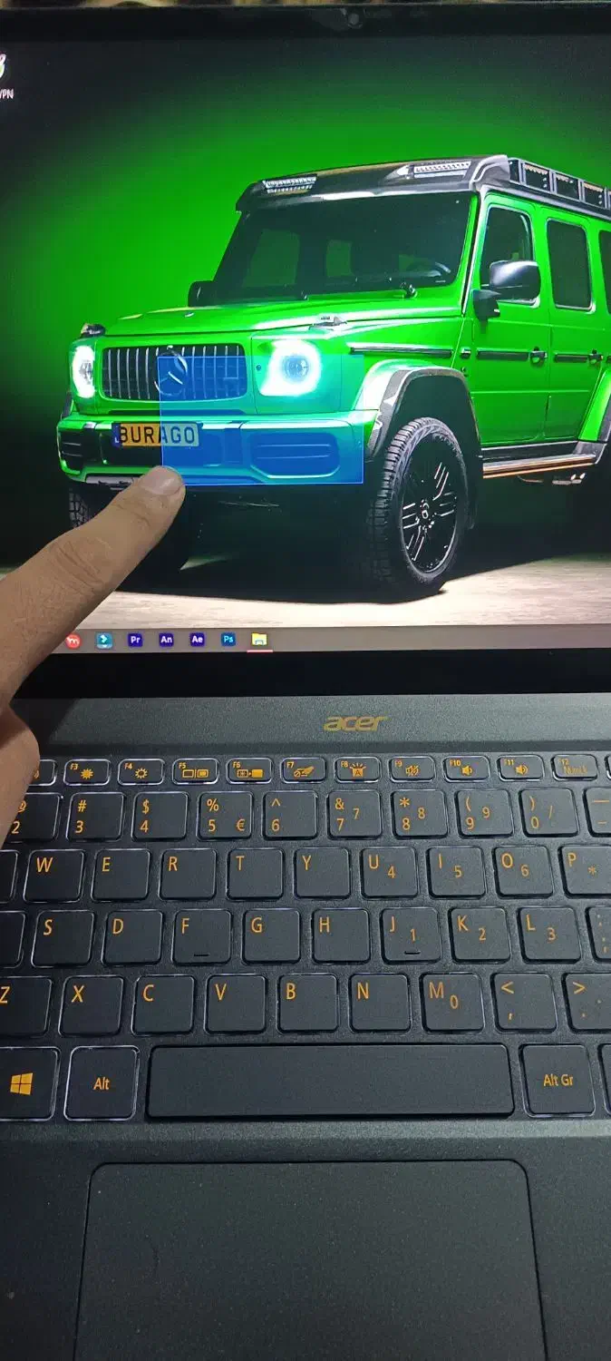 لپ‌تاپ Acer Swift 3 لمسی، قلم و کول‌پد، تمیز|رایانه همراه|تهران, گیشا|دیوار